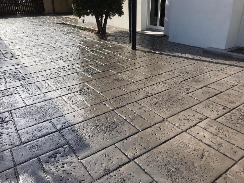 beton amprentat